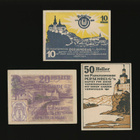 Itävalta Notgeld 10, 20, 50 Heller, Persenbeug 1920 - pikkukuva 1