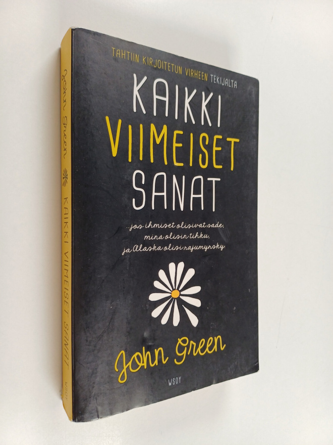 John Green : Kaikki viimeiset sanat