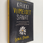 John Green : Kaikki viimeiset sanat - pikkukuva 1