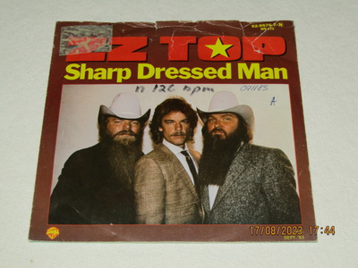 *Vinyl 7"* ZZ TOP Sharp Dressed Man / I Got The Six