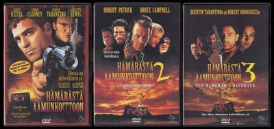 Hämärästä aamunkoittoon 1-3 (4DVD) Tarantino & Rodriguez