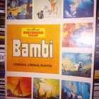 Walt Disney KIILTOKUVA KIRJAT : BAMBI ( 1 p. 1973 ) Sis.pk - pikkukuva 1