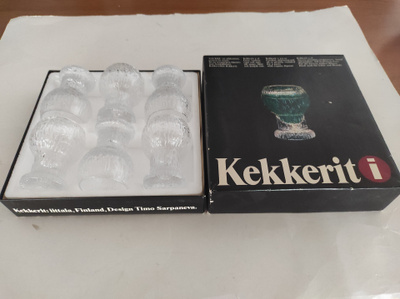 Kekkerit snapsilasit 6kpl