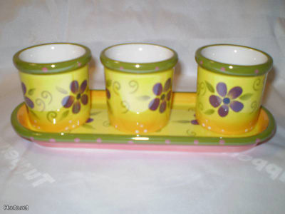 Partylite Kukkaruukku trio somiste