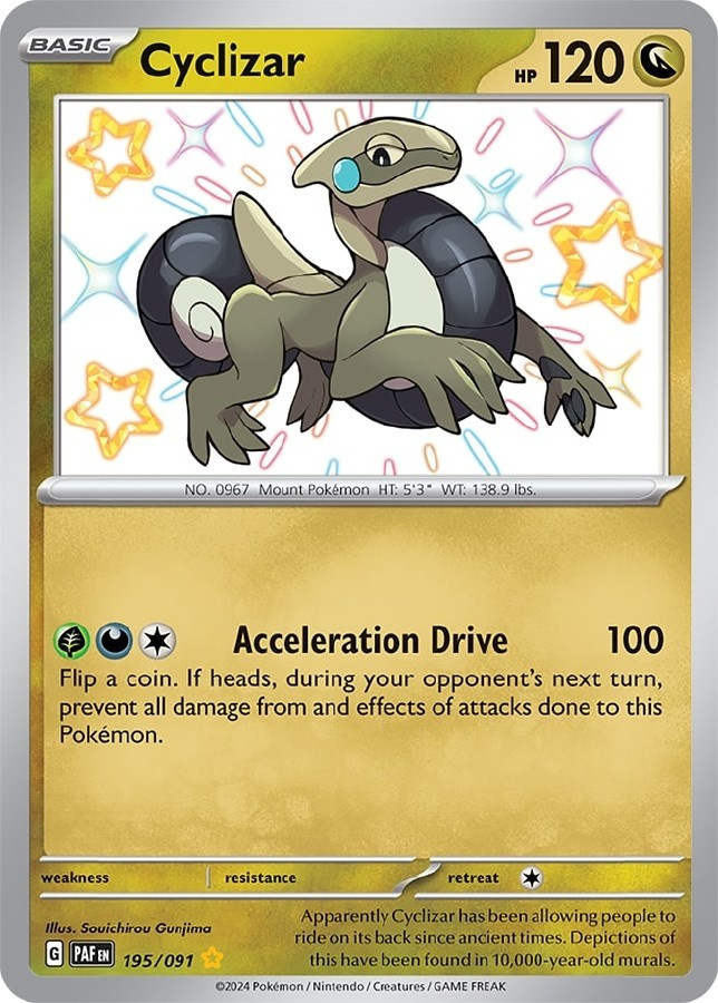 Cyclizar 195/091 - Paldean Fates - NM/M