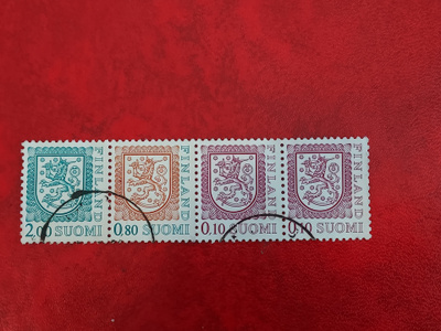 4 kpl leijona postimerkkejä