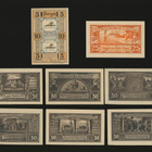 Saksa Notgeld 10, 25, 6 x 50 Pfg Hoym 1921 - pikkukuva 1