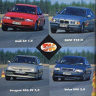 Tekniikan Maailma n:o 11 1996 Vertailu: Audi,BMW, Volvo, Peu - pikkukuva 2