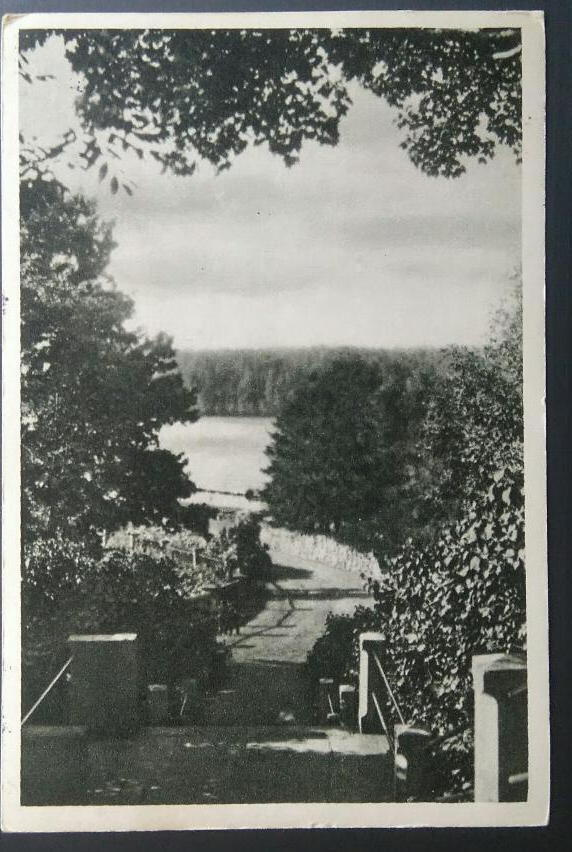 Suomen Matk.yhdistyksen VALAMO -kortti, kulk. 1938