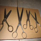 vintage saksia 4 kpl - mm fiskars, radiant golden age ym - pikkukuva 1