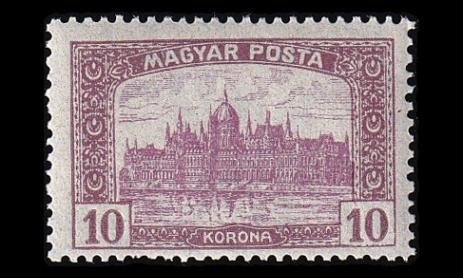 Unkari 260 * Parlamenttirakennus 10 Kr (1919)