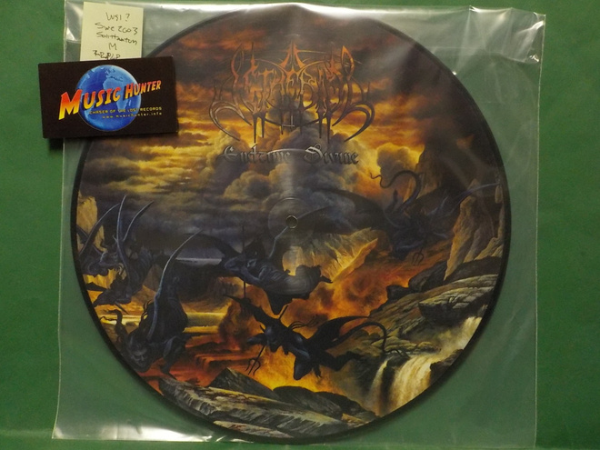 SETHERIAL -ENDTIME DIVINE - PICTURE DISK SWEDEN 2003 MINT LP