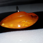 Vintage Honey egge amber, meripihka sormus - pikkukuva 4