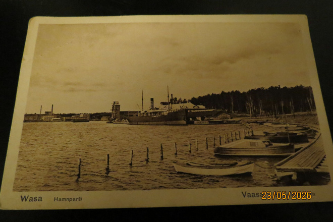 VAASA SATAMAMAISEMA KÄYTTÄMÄTÖN KORTTI
