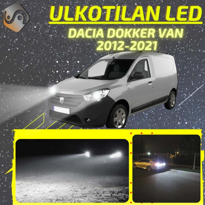 DOKKER VAN 2012-2021 Ulkoiset LED -valot