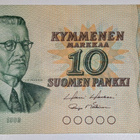 10 Markkaa 1980 Litt. A Korvaava 1992254837 - pikkukuva 1