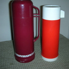 2 vanhaa termospulloa - pikkukuva 1