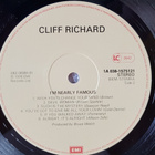 Cliff Richard – I'm Nearly Famous LP - pikkukuva 3