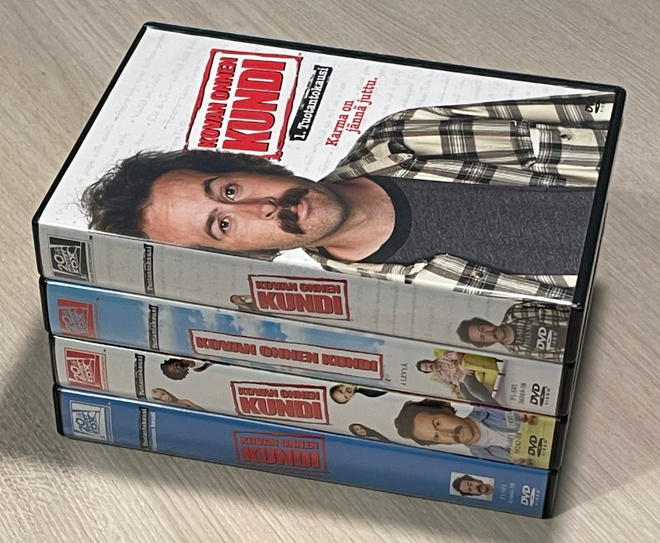 Kovan onnen kundi (16DVD) koko TV-sarja