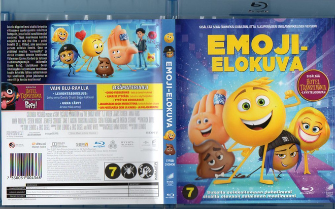 Emoji-Elokuva	(61 691)	k	-FI-	BLU-RAY	suomik.			2017