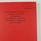 Björn Ljungqvist : Humanbiologisk testning av proteinrika... - pikkukuva 2
