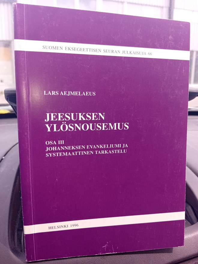 Aejmelaeus : Jeesuksen ylösnousemus  ( SIS POSTIKULU  )