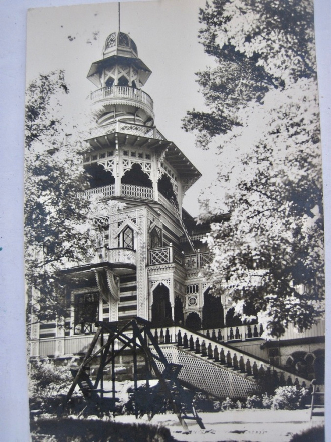 VANHA Postikortti Savonlinna 1935