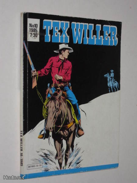 Tex Willer N:o 10 / 1985 Savuavat vuoret