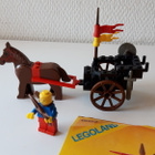 Vanha lego, hevoskärry #6022 + ohje, horse cart - pikkukuva 2