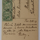 Uudenvuodenkortti, kulk. 1919 - pikkukuva 2