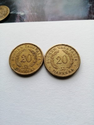 20 mk 1935 ja 1939 AlPr