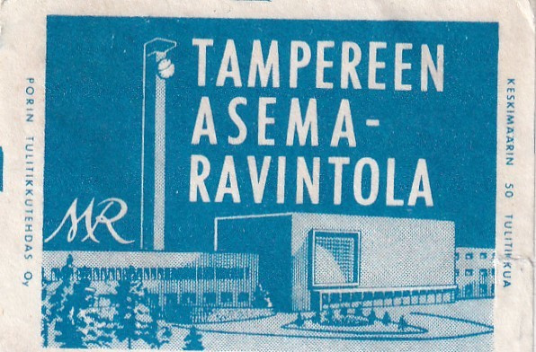 Tampere,  Tampereen Asemaravintola MR  3/16