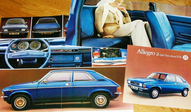 1976 Austin Allegro 2 1300 SDL esite - KUIN UUSI - suom
