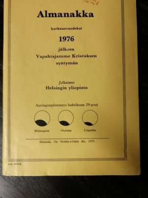 Almanakka 1976