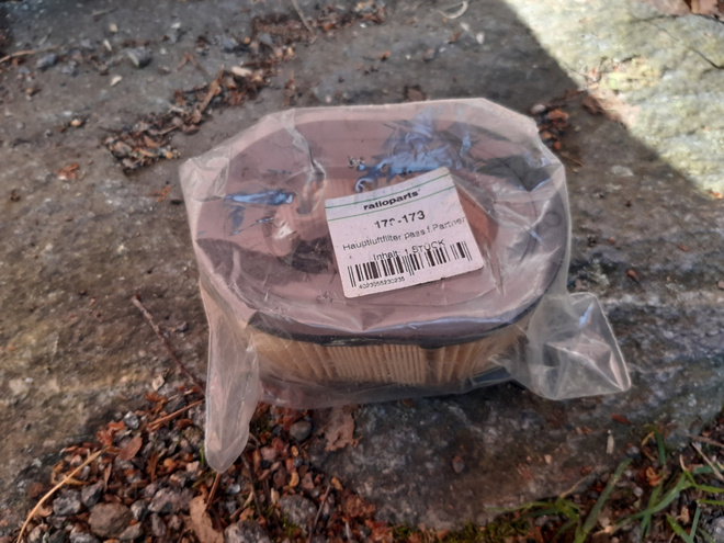 Husqvarna K650 Active ilmansuodatin