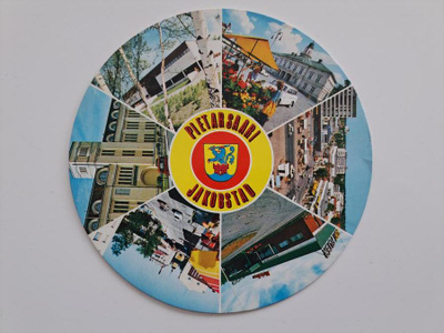 Pyöreä postikortti: Pietarsaari - Jakobstad