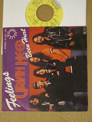 Uriah Heep Feelings 7 45 Saksa 1980