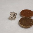 Hopea Pandora Open Flower Sterling Silver  Charm with Clear - pikkukuva 3