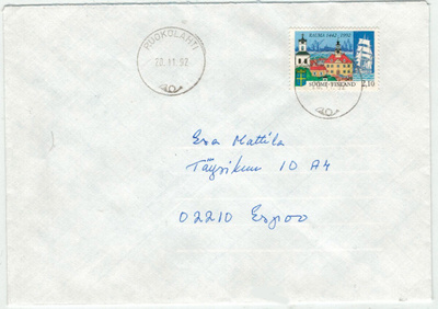 1992 Rauma kirje