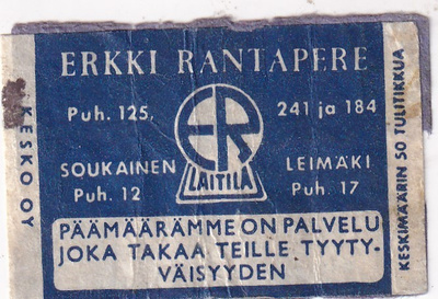 Soukainen, Leimäki, Erkki Rantapere , 4/12