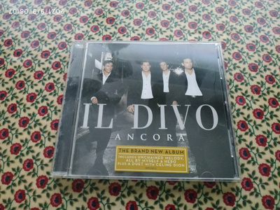 Il Divo CD-levy hienossa kunnossa