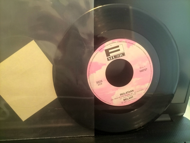 MELART, Reilataan / Lady yö, 7'' -93 SIISTI !!