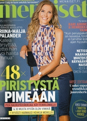 Me Naiset n:o 45 2015 Riina-Maija Palander. Kari & Henriikka