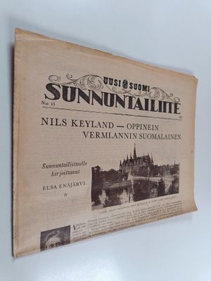Uusi Suomi sunnuntailiite 13/1927