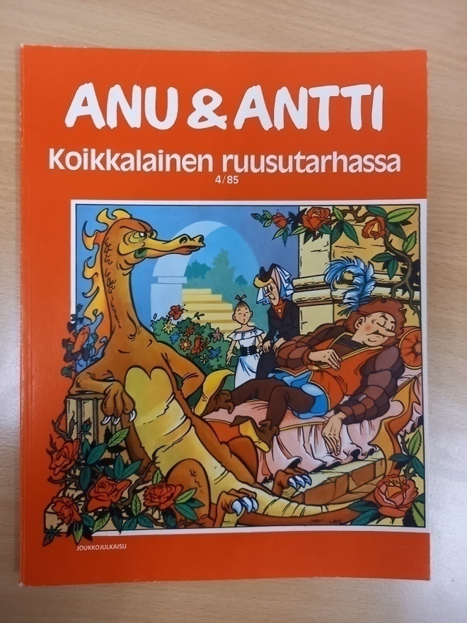 Anu & Antti 4/1985: Koikkalainen ruusutarhassa