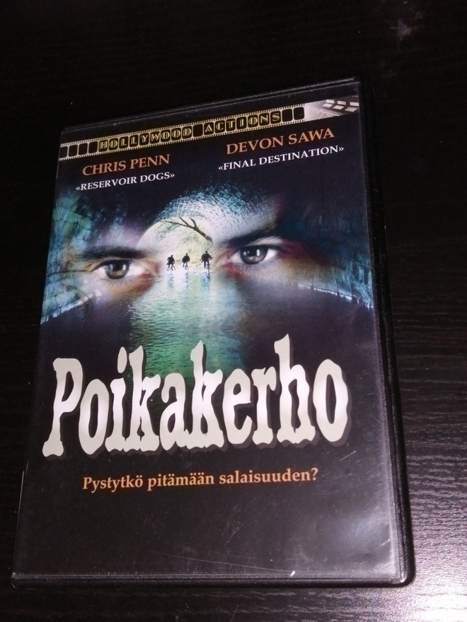 Poikakerho -dvd  (1996) (Chris Penn) (Harvinaisuus!)
