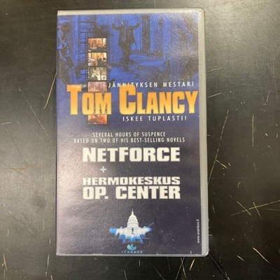 Tom Clancyn NetForce / Hermokeskus Op. Center 2xVHS