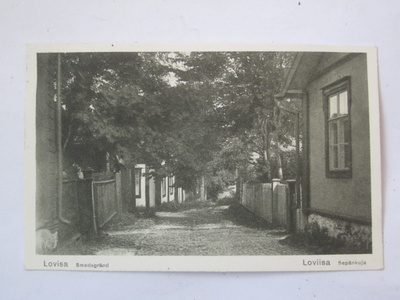 VANHA Postikortti Loviisa 1930