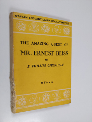 E. Phillips Oppenheim : The amazing quest of Mr. Ernest B...