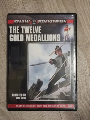 Twelve Gold Medallions SHAW BROTHERS